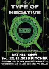 TYPE O NEGATIVE by TYPE OF NEGATIVE