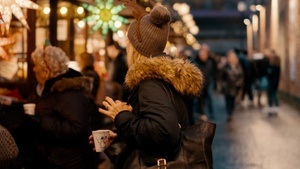 Stader Weihnachtsmarkt auf dem Pferdemarkt in Stade