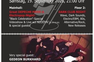 Great DEPECHE MODE Party, "40 Jahre Black Celebration" & Dark Club Night