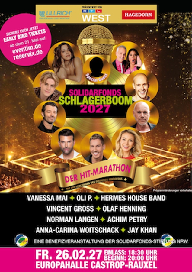 Solidarfonds-SCHLAGERBOOM 2027