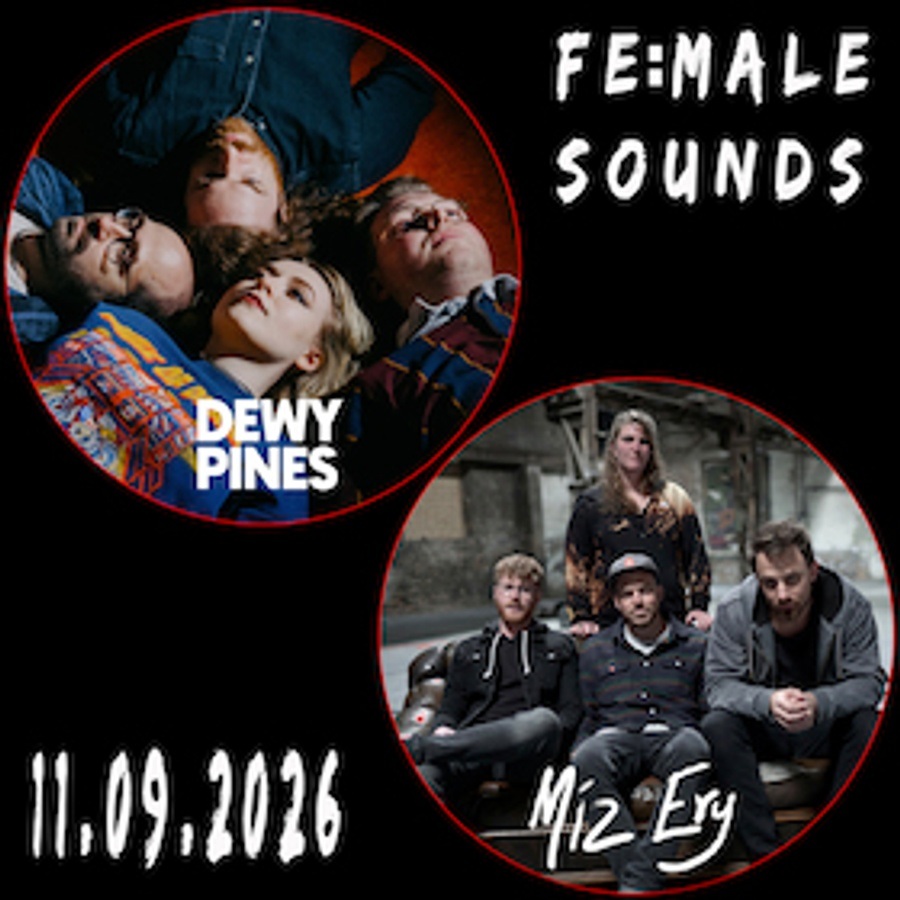 Titelbild der Veranstaltung Dewy Pines + Miz Ery