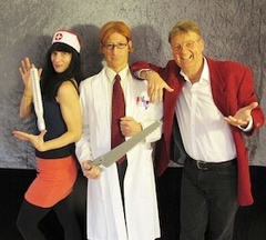 FREISTIL Dinner-Krimi "Mord auf der Klinik-Feier" im Dattler/ Freiburg