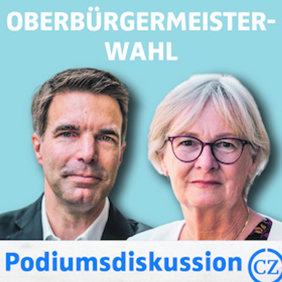 Titelbild der Veranstaltung CZ-Wahlpodium zur Oberbürgermeisterwahl