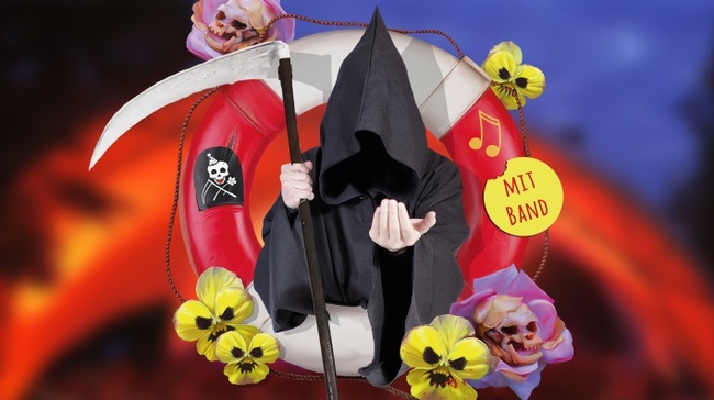 Der Tod (Death Comedy) & Die Höllenhunde (Live-Band): Höllensommer