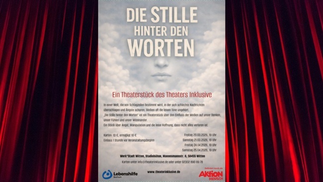 PREMIERE: DIE STILLE HINTER DEN WORTEN - Theater Inklusive