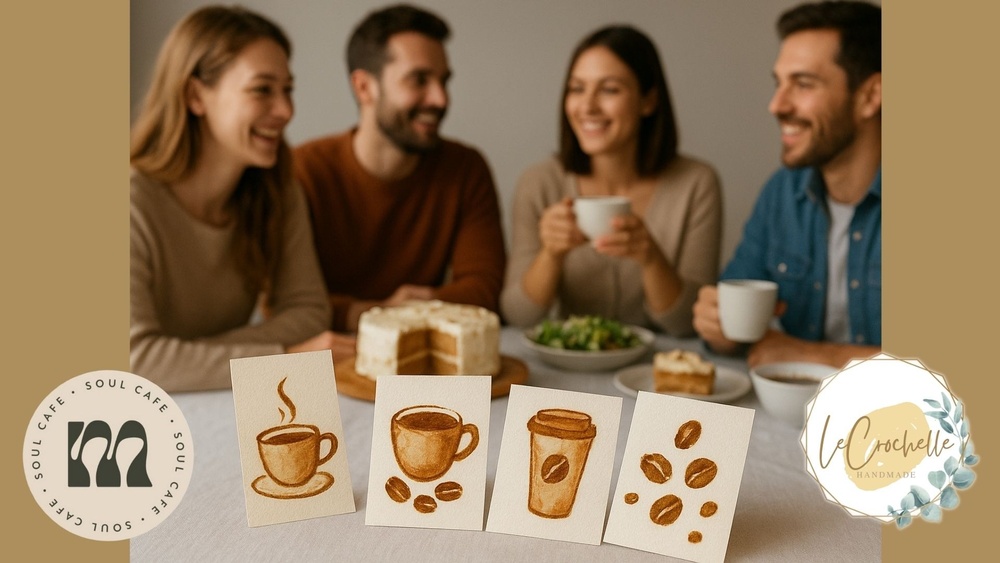 CoffeePaint & Connect mit Salatbuffet