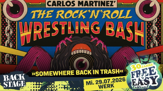 THE ROCK'N'ROLL WRESTLING BASH | FREE & EASY FESTIVAL 2026