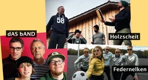 MUCke hilft - Festival mit Federnelken & Holzscheit & dASbAND