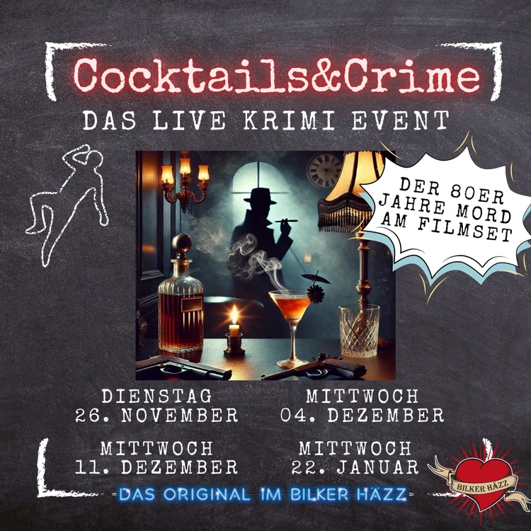 Cocktails$Crime - Das Live Krimi Spiel