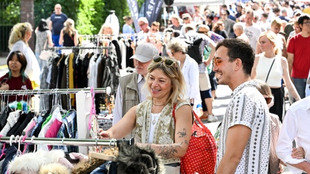 Langschläferflohmarkt beim Uhlenfest