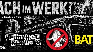 KRACH IM WERK feat.: Mad.Nettick/ Fummelbrigade’81/ Deine Ex/ Batzen