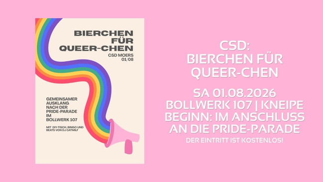 CSD : Bierchen für Queer-chen
