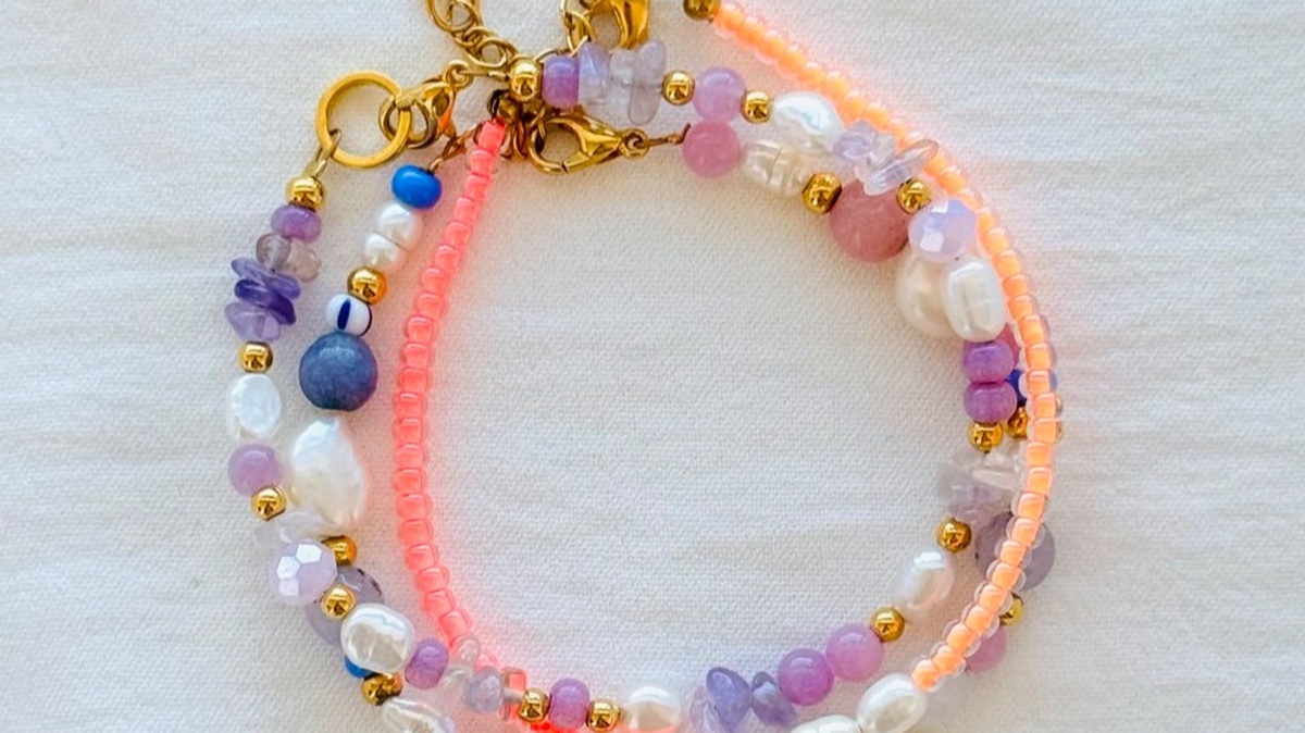 Süßwasserperlen Armband