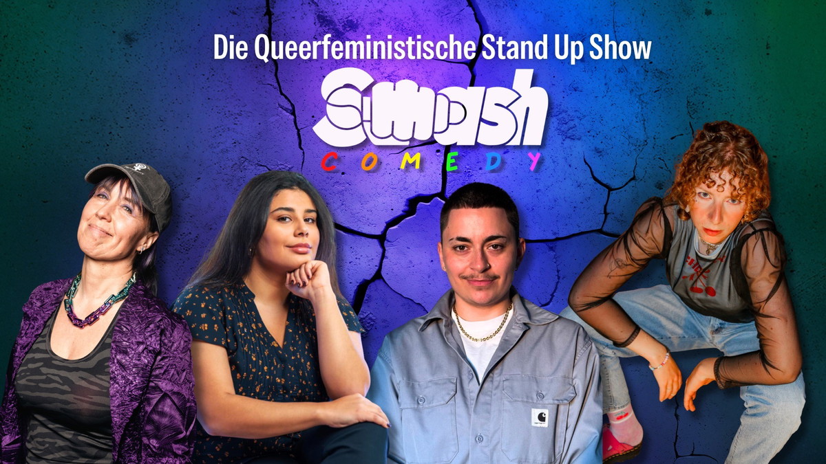 Titelbild der Veranstaltung Smash Comedy Pride Special: die Queerfeministische Stand Up Show