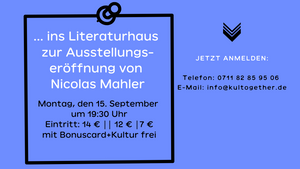 Unterwegs mit KulTogether ins Literaturhaus