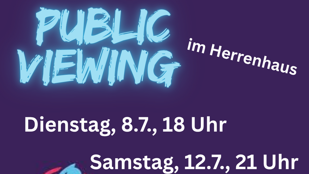 Public Viewing Fußball-Europameisterschaft der Frauen 2025