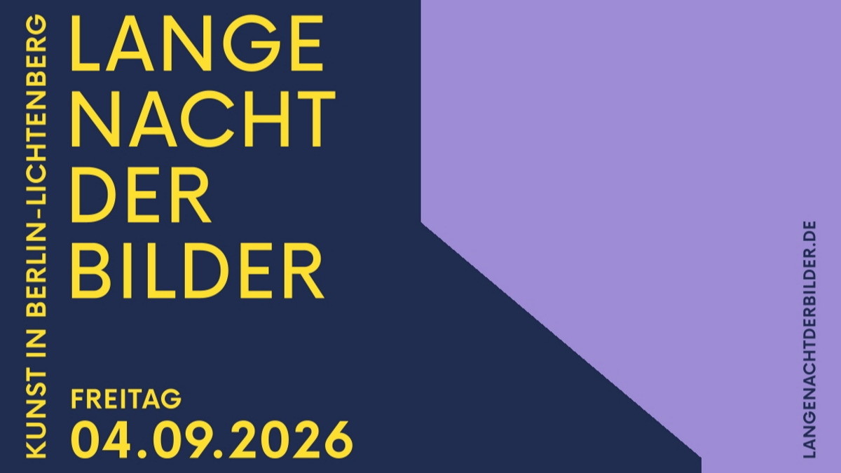 Titelbild der Veranstaltung 19. Lange Nacht der Bilder in Lichtenberg