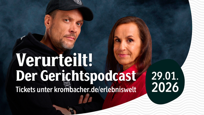 Verteilt - Der Gerichtspodcast Live in der Erlebniswelt