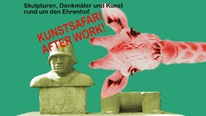 Skulpturen rund um den Ehrenhof