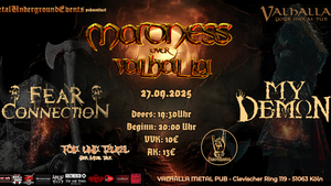 Madness Over Valhalla – 27.09.2025 im Valhalla Metal Pub Köln