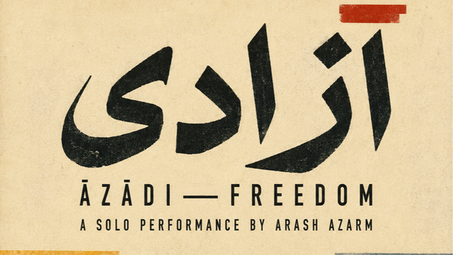 Arash Azarm Āzādi (آزادی) - Freedom