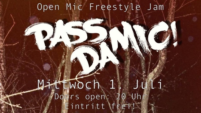 PassDaMic! Freestyle Open Mic w/ Teleluke und China White