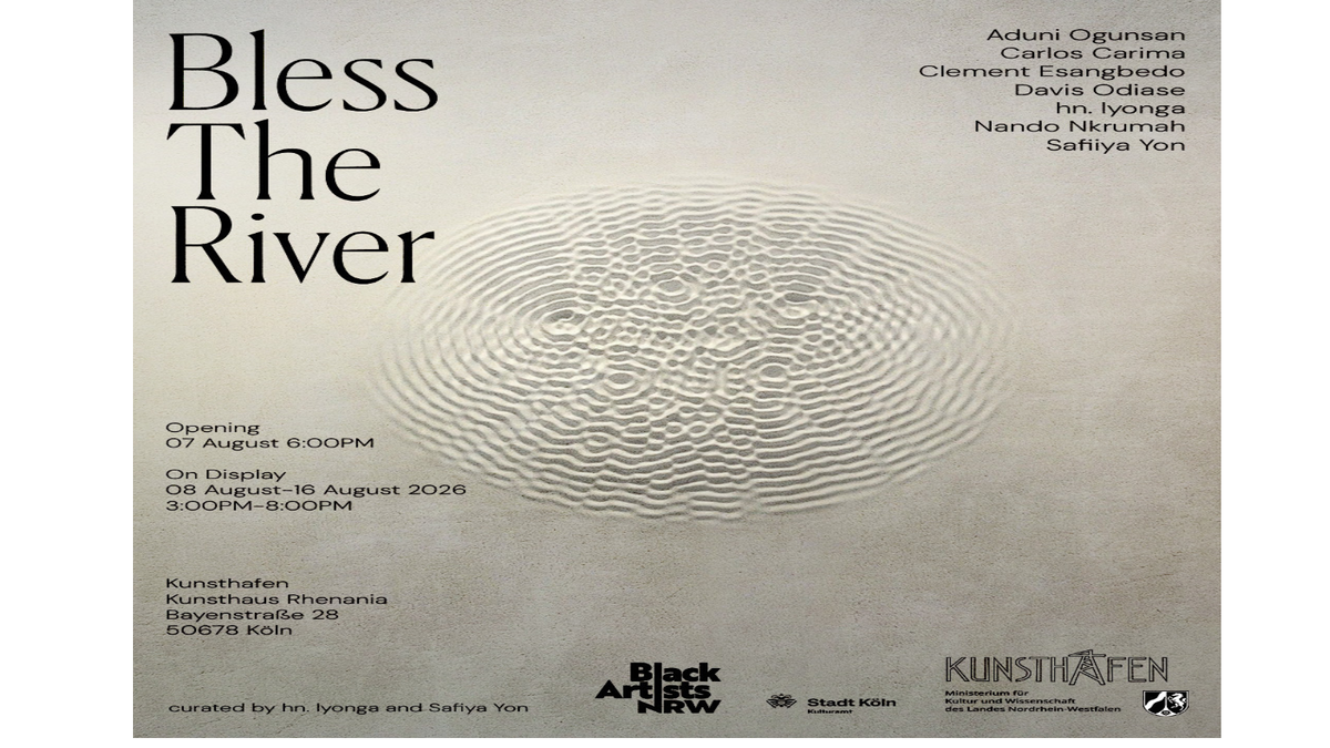 Titelbild der Veranstaltung "Bless the River" Kunstausstellung