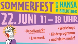 Sommerfest in der Hansabibliothek