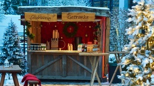 Winterdorf im Posthof des Deutschen Museums