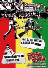 'Ska, Rocksteady, Early Reggae, 2Tone'-Party"