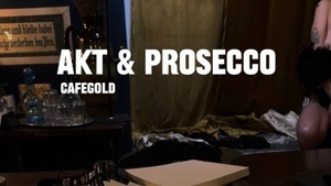 Act & Prosecco / Act Zeichnen mit Prosecco im Cafe Gold