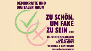 Demokratie und digitaler Raum: Zu schön, um fake zu sein