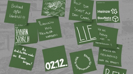 NICHTS ZU VERLIEREN architectural tuesday TH Köln