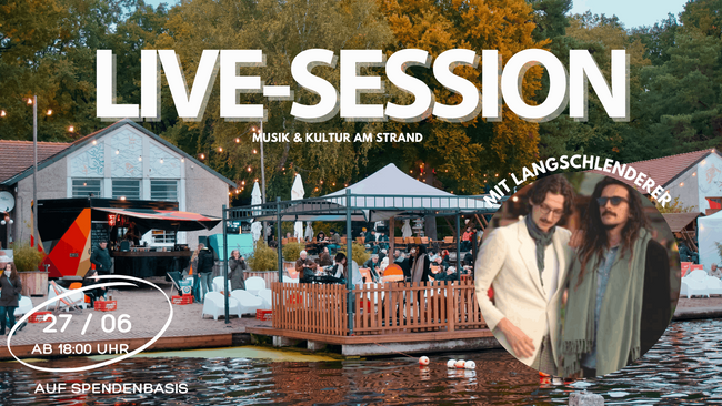Live Session im Strandbad: Langschlenderer