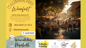 Italienisches Weinfest  " Ribolla Gialla Experience"