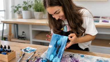 Form and Flow: Introduction to Alcohol Ink