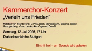 Verleih uns Frieden