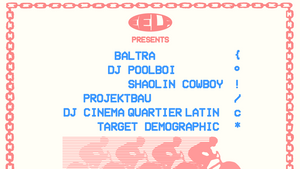 EELF Presents Hamburg (Boat Party): Baltra, dj poolboi, Shaolin Cowboy, Projektbau