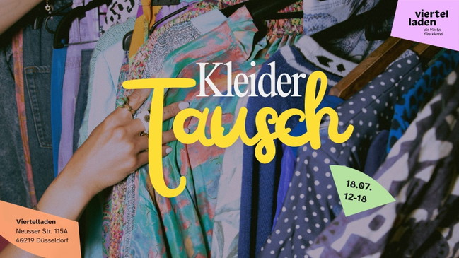 Kleidertausch im Viertelladen