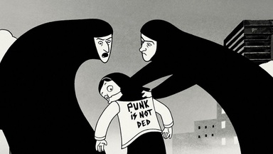 Persepolis (OmU) im Freiluftkino Insel in den Atelier Gardens