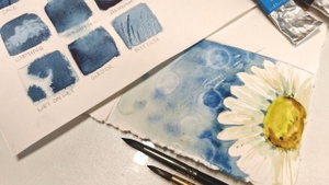 Aquarell-Workshop "Watercolor for the Soul - Abstrakte Effekte"