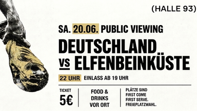 DEUTSCHLAND vs ELFENBEINKÜSTE | Public Viewing