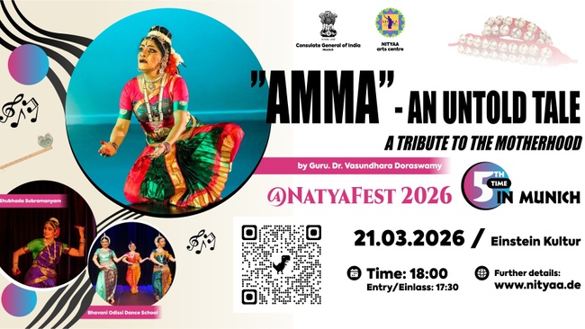 NatyaFest 2026 - Indisches Tanztheater