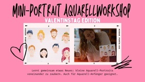 Mini-Aquarellportraits