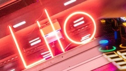 Lilo im alten Hallenbad