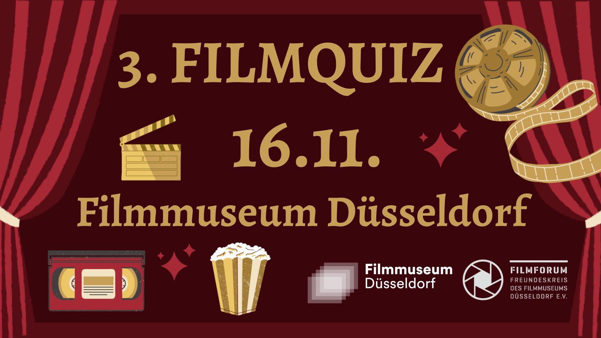 Quiz - Kamera - Action! - 3. FILMQUIZ im Filmmuseum Düsseldorf