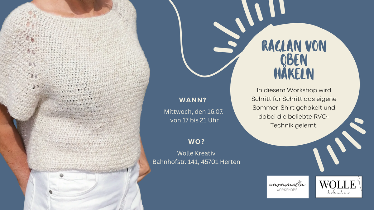 Workshop: Raglan von oben Shirt
