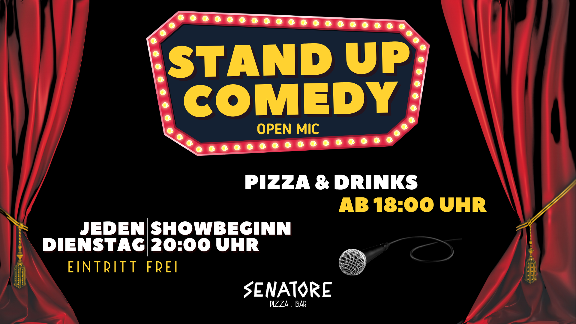 STAND-UP COMEDY〈OPEN MIC〉