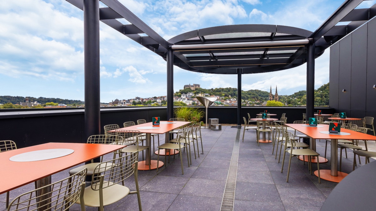 Titelbild der Location NOXX Hotel Marburg, Rooftop Bar
