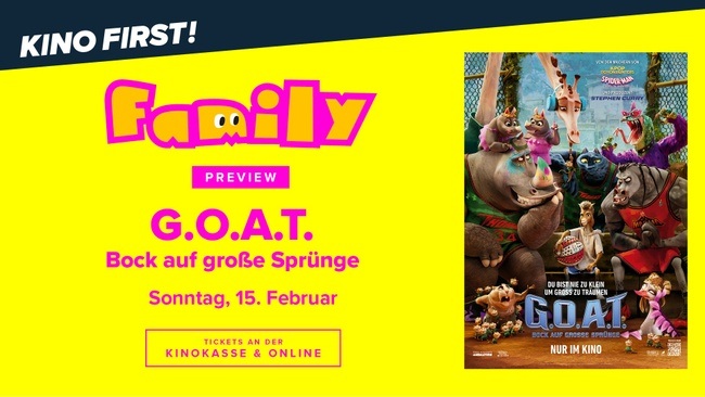 Family Preview: G.O.A.T. - Bock auf große Sprünge